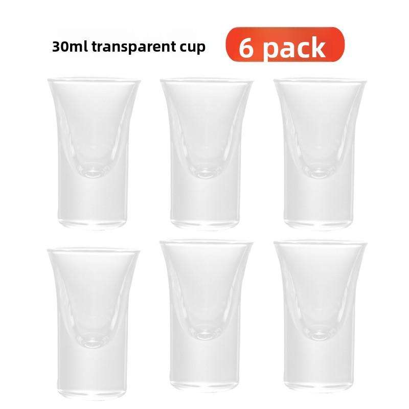 

Glass Shot Cups Set with Stand Whiskey Cocktail Bomber Shot Glasses for Party Bar 51-100ml