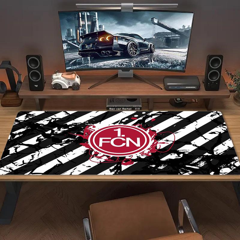 Tapis de souris Couleur 1.FC Nürnberg Coussin de table de jeu Grand Antidérapant Ordinateur portable Tablette Grande Sourispad XXL Tapis Mini PC Tapis de jeu Avec bordure bloquée
