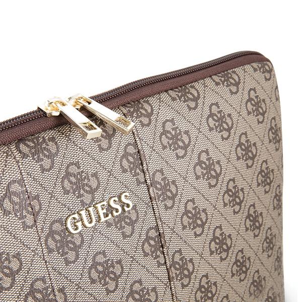 13" Laptop Sleeve Guess 4G UPTOWN Brown