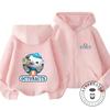 2026 Kawaii Octonauts Full Zip Hoodie Children 3-14 Years Captain Barnacle Print Hooded Jacket Outdoor Warm