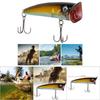 Artificial 7cm Plastic Fishing Hard Bait Floating Popper Fish Like Fishing Lures Accessory