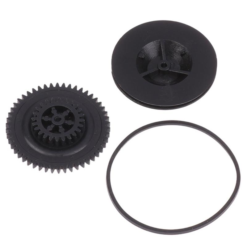 High Performances Gear Belt Kit Plastic Cassette Deck Gear Loader Driver Belt For Sound Video Equipment Repair Part