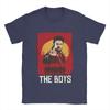 New The Boys Tshirt Men Cotton Women Vintage Short Tee Oversized Casual The Homelander Billy Butcher Classic Male Top Streetwear