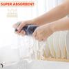 100% Cotton Towel Soft Absorbent Dishcloth Kitchen Dish Rags Honeycomb Breathable Face Wash Towel Household Cleaning Wash Cloth
