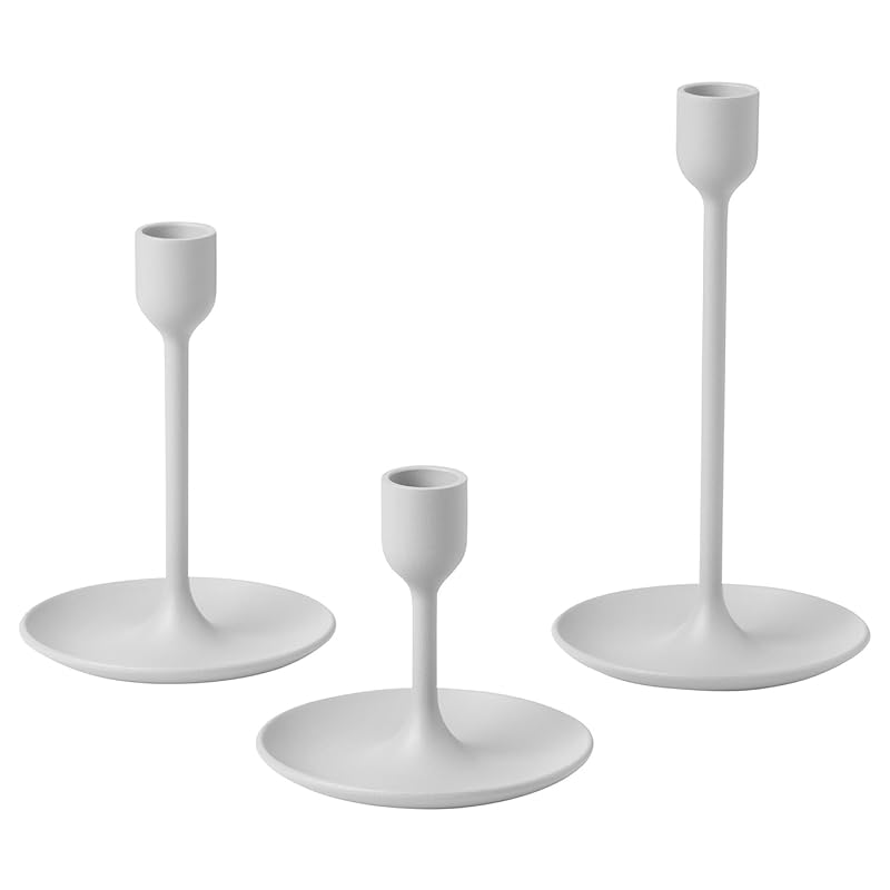 

FULLTALIG furter rig Set of 3 candle holders - gray 305.802.86