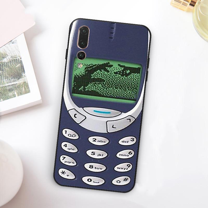 Retro Cellphone For Huawei Nova Y73 Y72 Y90 Y70 Y60 Y91 Y61 12s 12i 11i 8i 9 10 SE P60 P30 Pro P40 Lite Case
