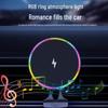 RGB Magnetic Wireless Car Charger & Phone Holder - 15W