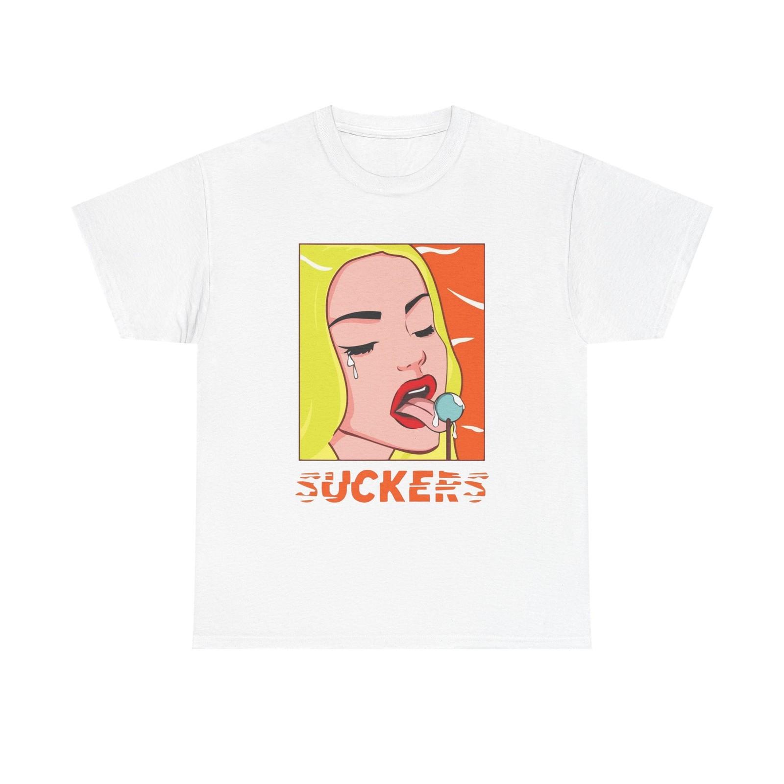 Suckers Graphic T-Shirt Comfy Cotton Tee Brand NEW XXL