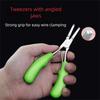 Plastic Handle Fishing Pliers Stainless Steel Scissor Hook Removers New Bait Line Cutter  Outdoor