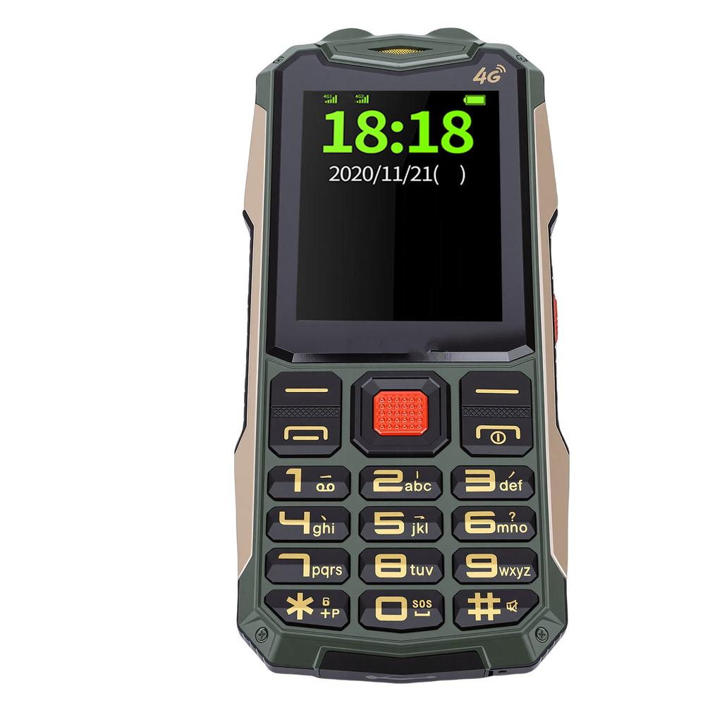Unlocked Senior Cell Phone 2.4 Inch Large Screen 4G LTE Senior Mobile Phone with SOS MP3 Call SMS Function Internet