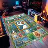 Puffin Rock poster Carpet Rug for Living Room Bedroom Home Sofa Decoration,Kids play Nonslip Floor Mat
