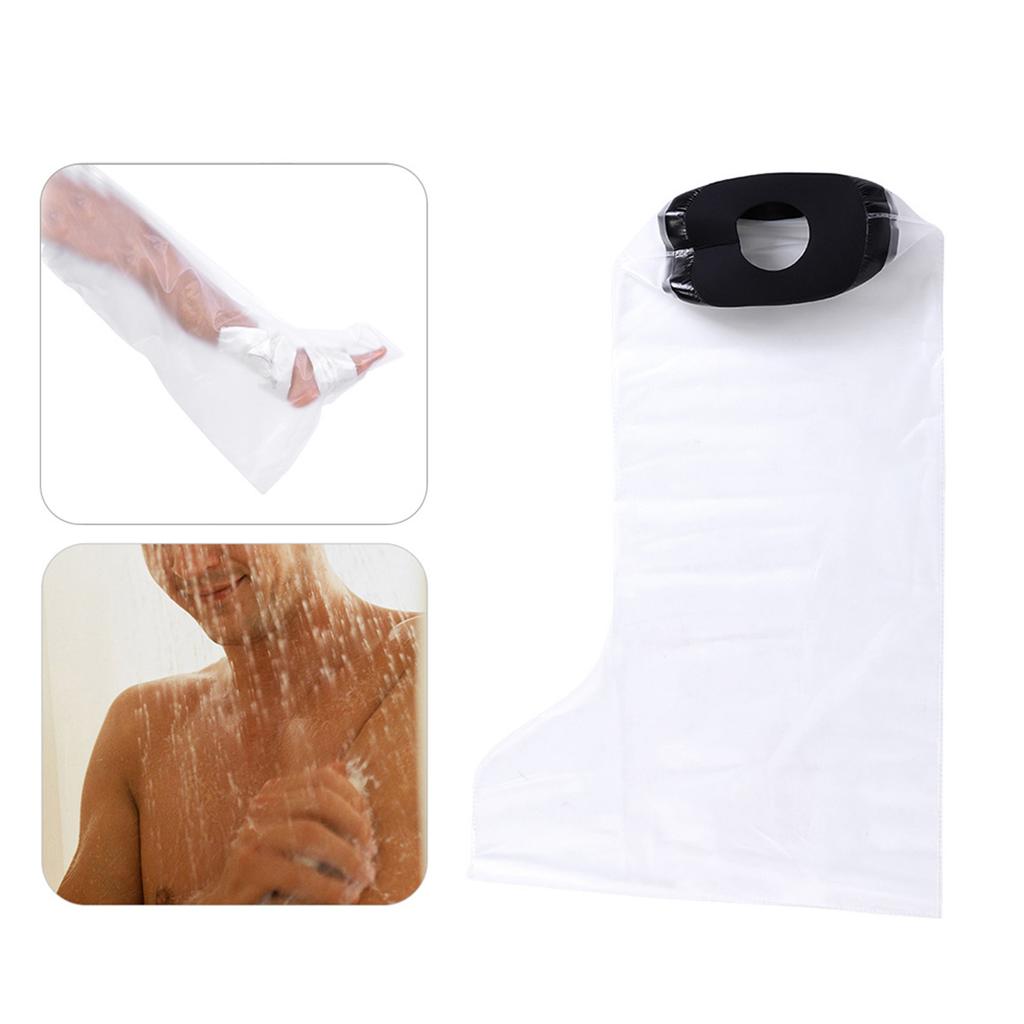 Water Resistant Protector Foot Leg Knee Cover for Shower Adult Full Leg