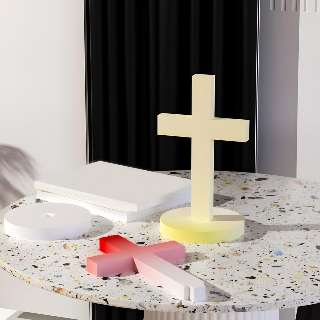 Premium Silicone Cross Decoration Mold High Quality Silicone Cross Mold Ideal For Craft Lovers And Religious Artisans