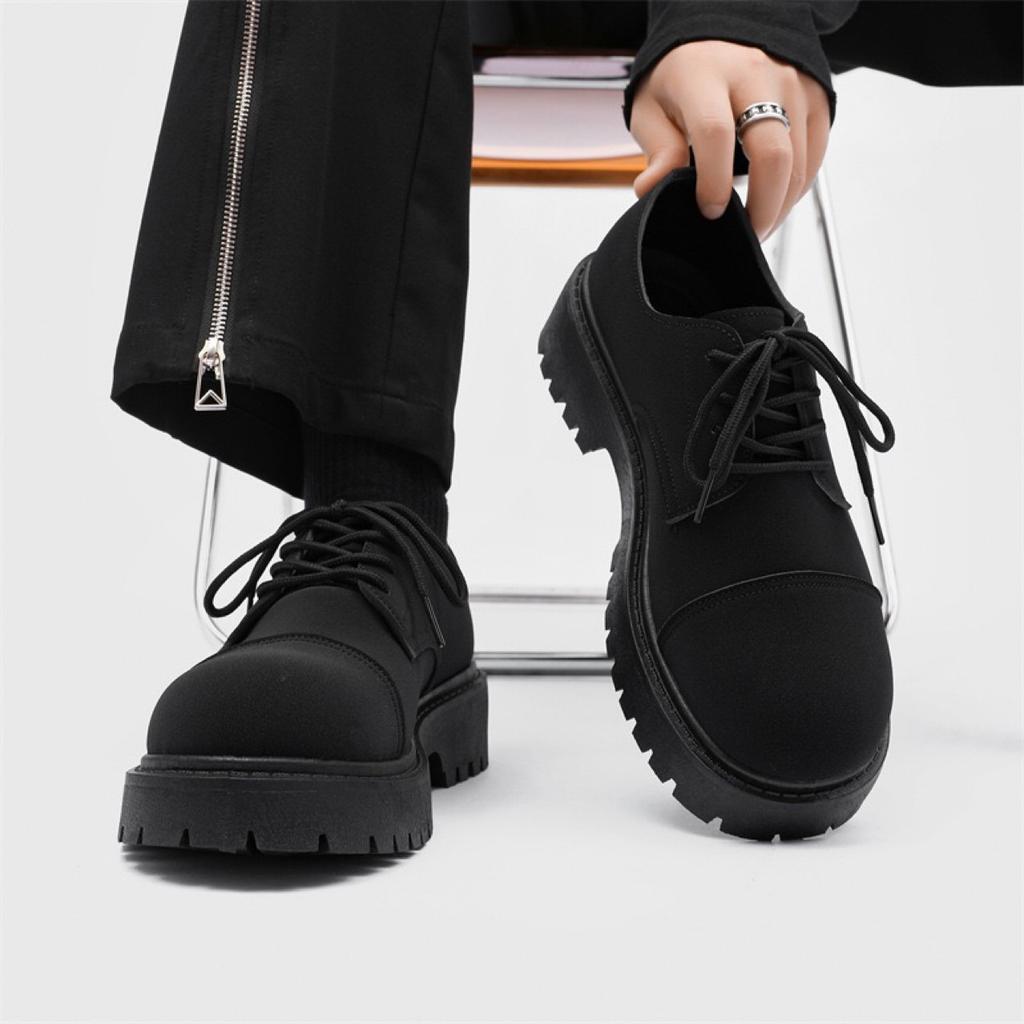 New Low-top Martin Boots Versatile Trend Platform Casual Big Head Leather Shoes Men Z27