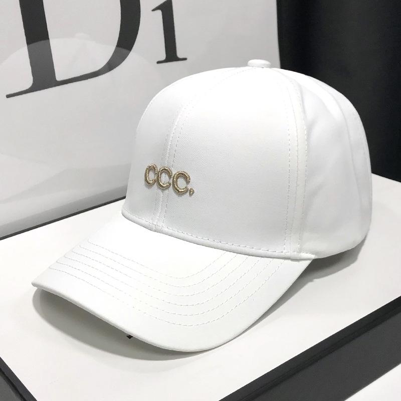 Spring and summer new hard top letter baseball cap children UV protection versatile sunshade cap men's sun protection