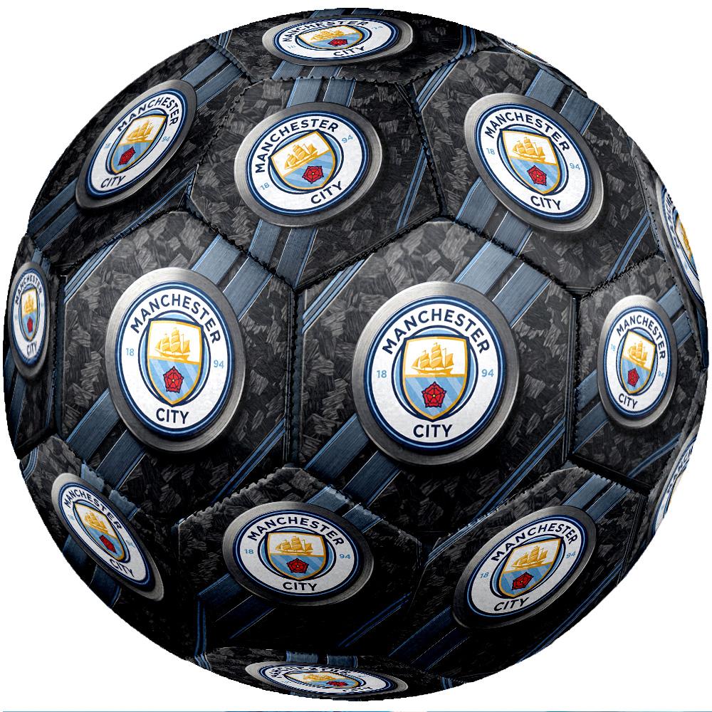 Manchester City Thema Fußballball Größe 5 Fußballball Weiche Haptik Professioneller Trainingsfußball für Outdoor-Sportarten