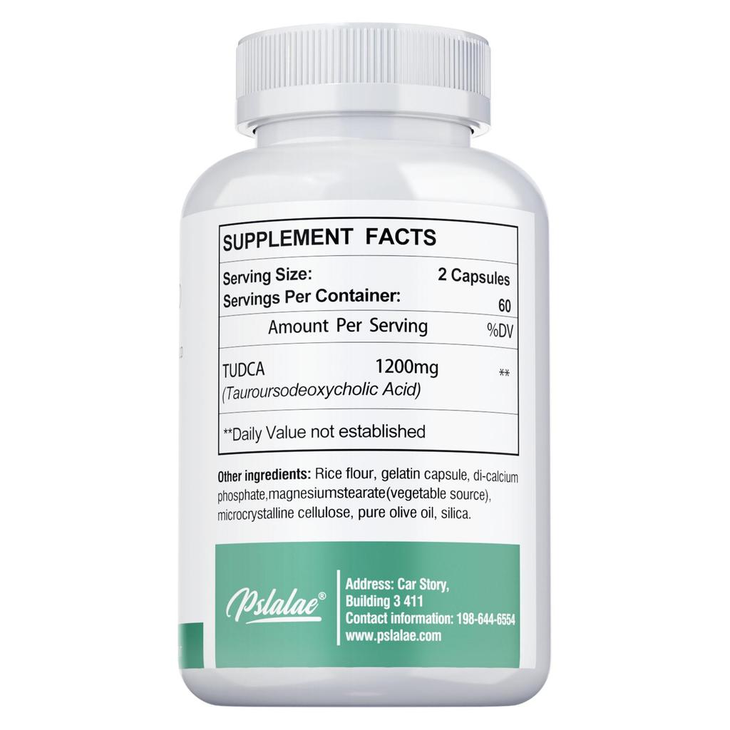 Acido Tauroursodeossicolico Avanzato (TUDCA) - 1200 mg - Sali Biliari