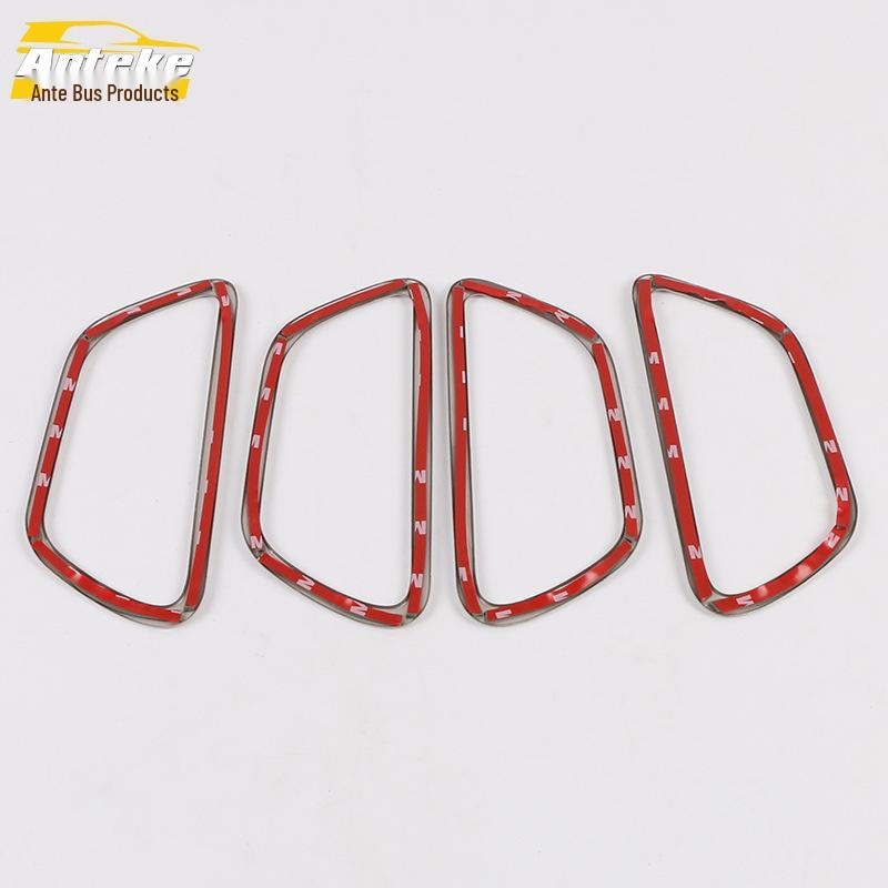 Compatible with 17 Reina Models: Interior Handle Bright Ring Decorative Frame and Armrest Sticker Accessories.