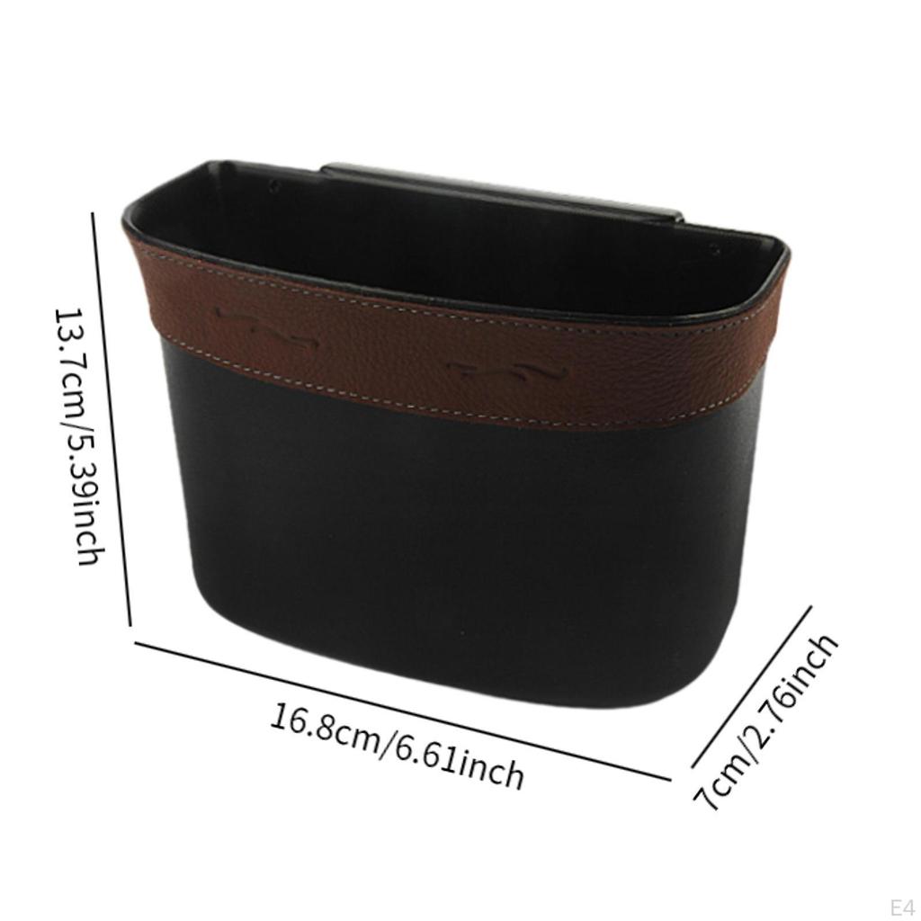 Garbage Can Car Storage Box Vanity Tabletop Office Bedroom Automobile