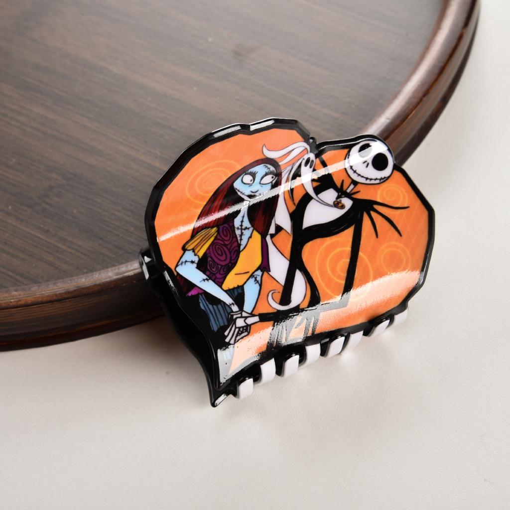 2025 NEW Horror Series Ghost Face Clown Hair Claw Halloween Acrylic Claw Clips INS Trendy Hair Clips for Women Hair Accessories