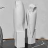 Bonne statue hibou minimaliste sculpture animal figurines décoratives décoration de maison pour étagère bureau maison armoire décoration