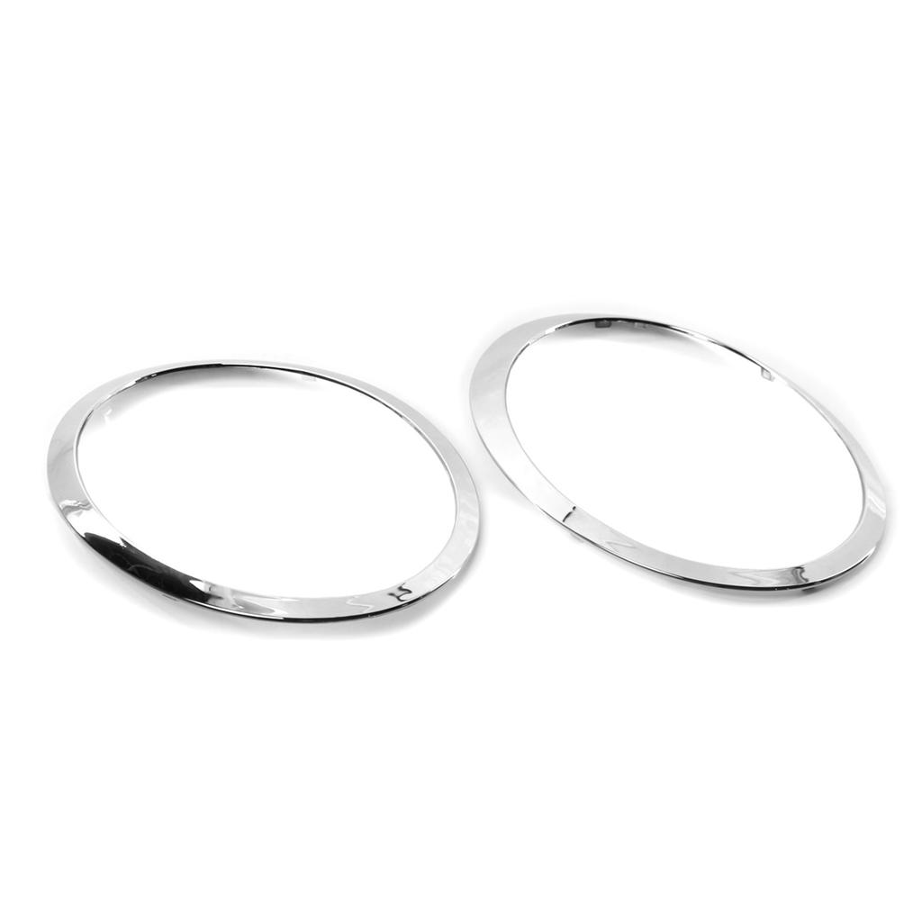 Headlight Trim Ring 2pcs Replacement for BMW R55 MINI Cooper 2008 2015 OEM 51137149905 51137149906