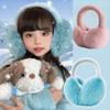 Windproof Foldable Ear Cover Thicken Children's Ear Warmers Winter Plush Earmuffs  Boys/girls