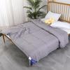 Color Solid Cotton Lightweight Duvet Quilt With Polyester Fill For Sleep Comfort