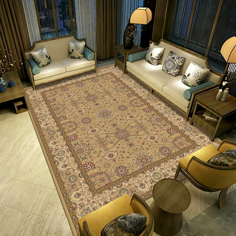 New Chinese Style Living Room Carpet Simple Coffee Table Sofa Floor Mat Bedside Carpet Easy To Maintain