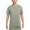 Dri-Fit Hyverse Solid Soft Quick-Dry Short Sleeve T-Shirt Men Tops Dark-Mud-Gray Black DV9840053