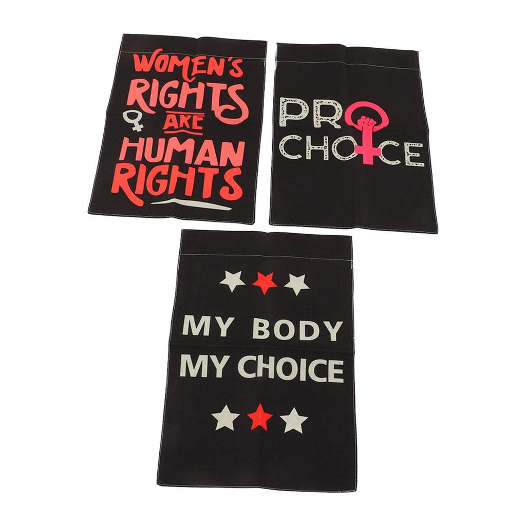 Abortion Bill Garden Flag Women Rights Garden Flag Outdoor Abortion Law Garden Banner