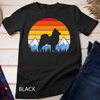 Vintage Retro Zwergspitz Liebhaber Geschenke Zwergspitz Unisex T-Shirt