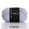 4-Ply Yimian Medium-Fine Milk Cotton Baby Yarn for Hand-Knitted DIY Projects