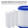 360°Rotating Faucet Filter Kitchen Element Faucet Water Purifier Filter Shower Remove Chlorine Heavy Metal Filtered Purification
