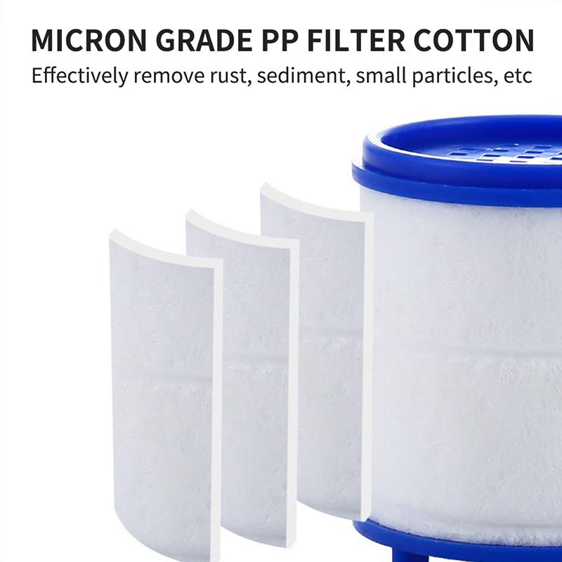 360°Rotating Faucet Filter Kitchen Element Faucet Water Purifier Filter Shower Remove Chlorine Heavy Metal Filtered Purification