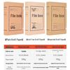 Langxi Kraft Paper Archive Box (Pack of 10)