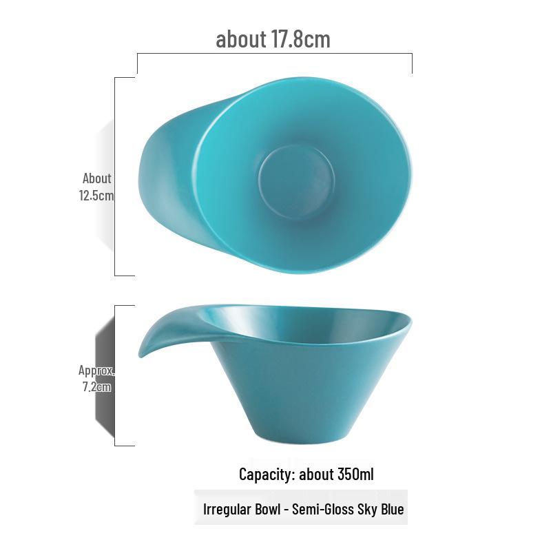 Personalized Ceramic Soup & Salad Bowl with Handle for Home & Restaurant