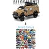 1:24 Sabertooth Alloy Model Toy Diecast Car Door Opened Sound Light Pull Back Front Wheel Steering Armored Cars Birthday Present