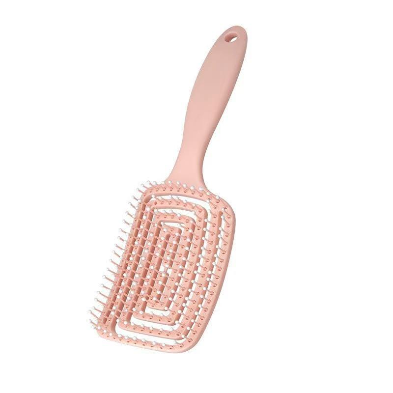 

Fluffy Skull Top Comb for Women s Long Hair Styling, Massage & Air Cushion Features