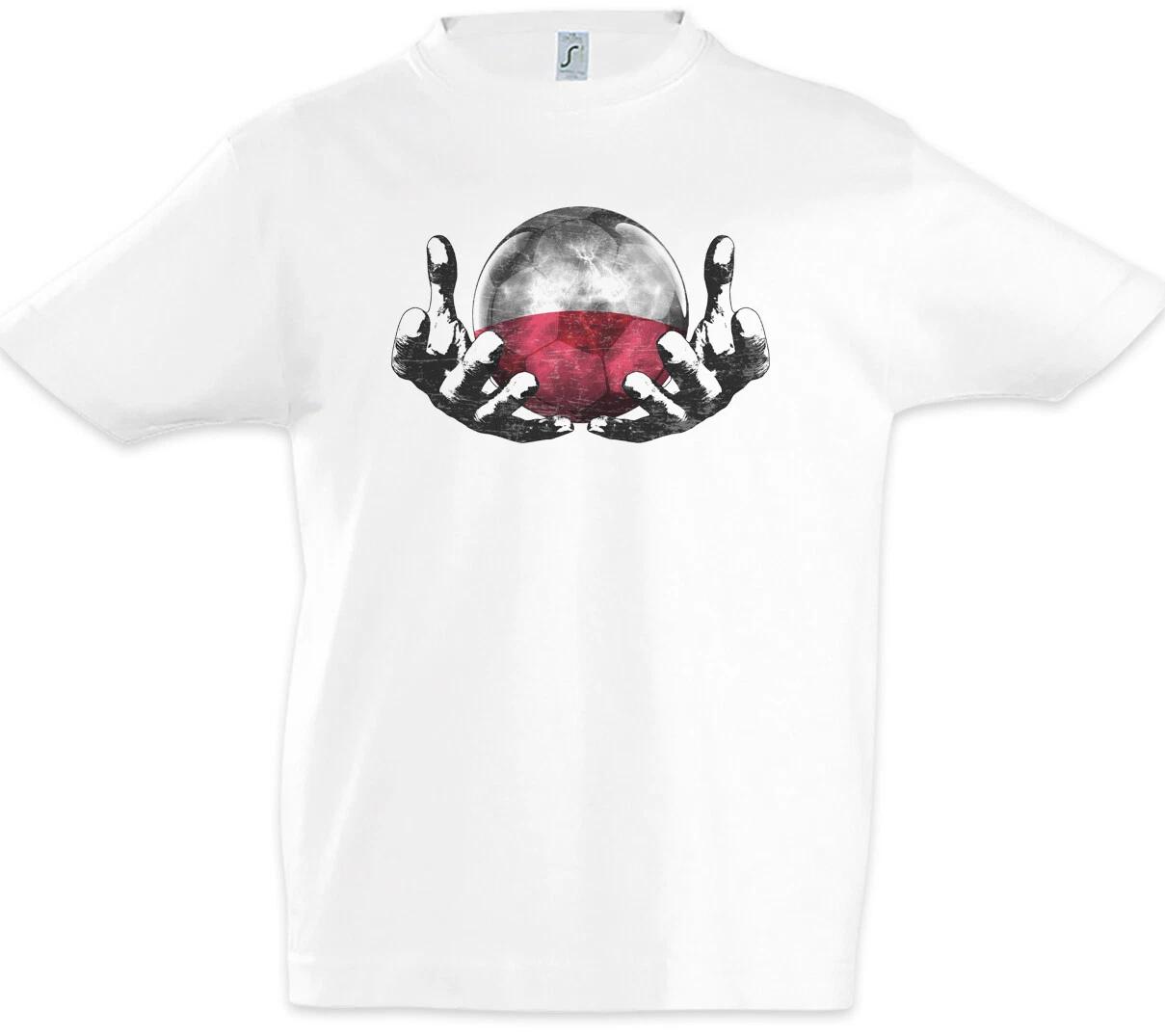 Poland Football Magic Ball Kids Boys kids boys T-Shirt Polish Poland Flag Football 140