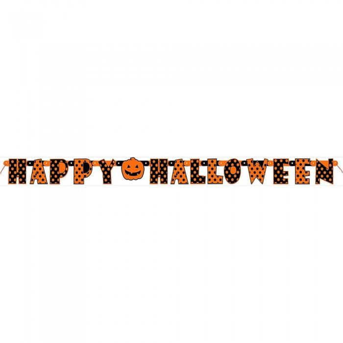 Unique Party Polka Dot Halloween Banner