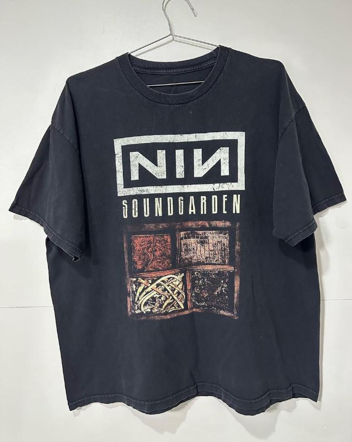 NIN Nine Inch Nails Soundgarden 2014 T Shirt Full Size S-5XL Unisex T-Shirt M