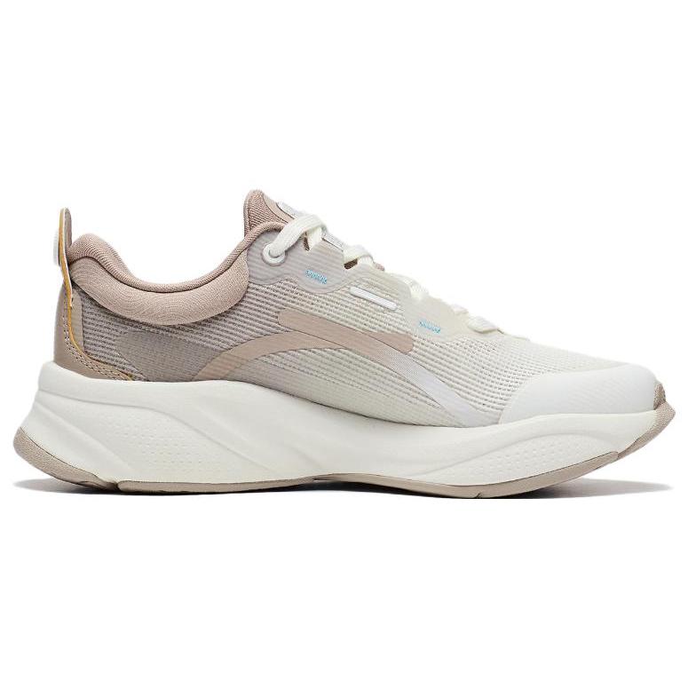 Li Ning Soft Breathable Low top Casual Shoes Women's Beige Brown AGLT052-3