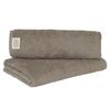 Towel Laboratory Reason for Bath Warm Gray and Roasted Set of Easy To JapanTechnology [The Lightness] #006 Towels, Brown, 2, Quick-Drying, Thin,