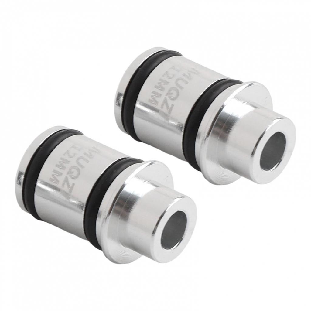 Bicycle Wheel Axle Adapter Converts 12mm 15mm Thru Axle to 9mm Quick Release