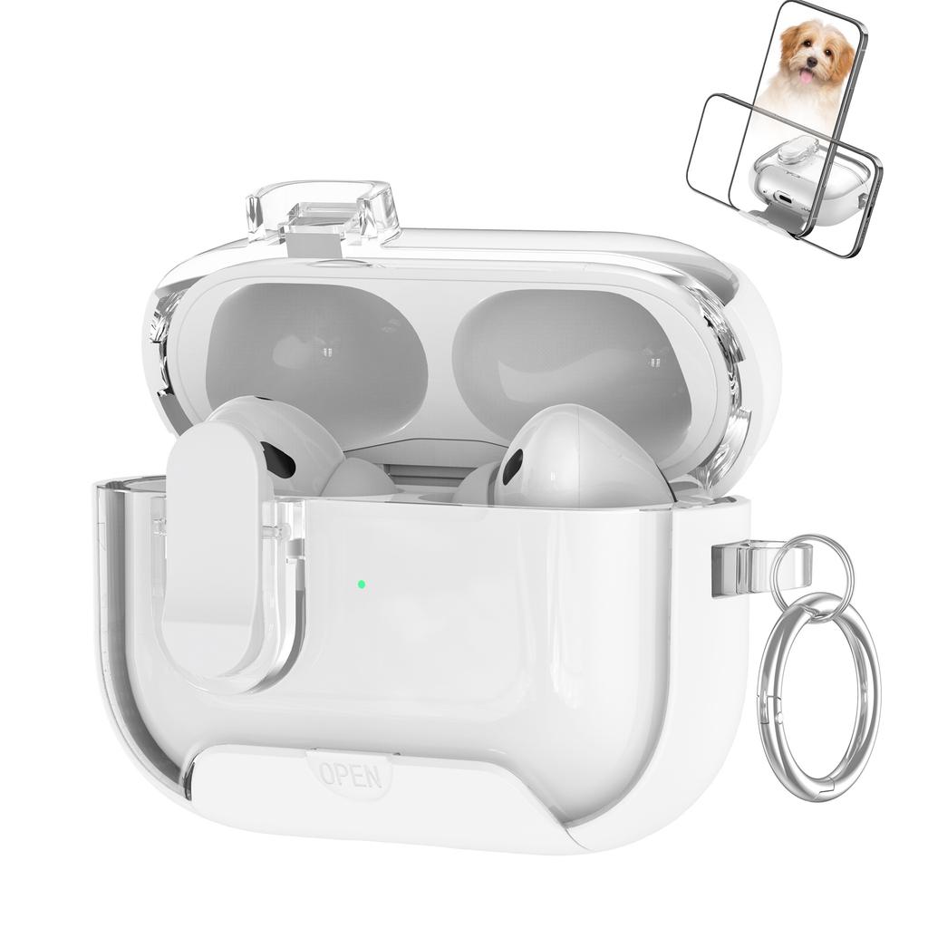 Transparent cover bracket for AirPods pro1 generation protective cover 1 generation pro1 generation apple bluetooth headset case