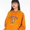 Astral Projection Oversized Drop Shoulder New Bear Doll 3 Hoodie_Orange