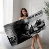 TV Sons of A-Anarchy Microfiber Printed Beach Towel Mountain Climbing Yoga Beach Swimming Running Absorbent Soft Towel