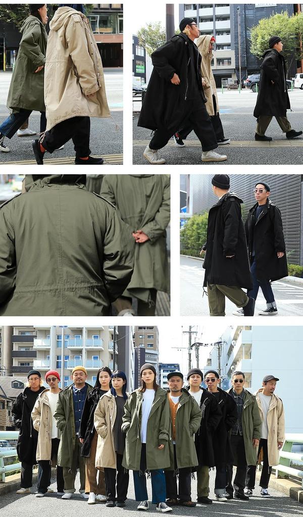 Houston HOUSTON Mod Coat Outerwear Parka Aoshima Coat Bayside Shakedown 5409M M-51