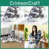 Compact Husky Soft Doll Reversible Design Children Plush Toys Collectors Gift